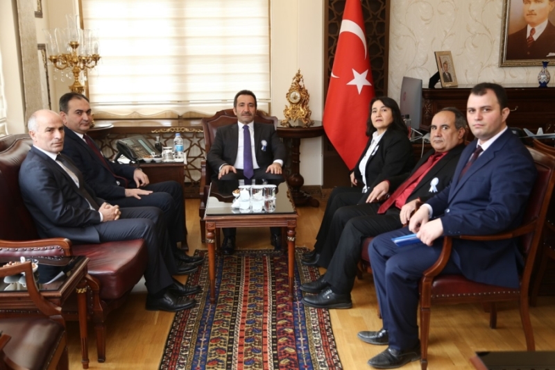 Vergi Haftası Dolayısıyla Defterdar Vali Mantıyı Ziyaret Etti.
