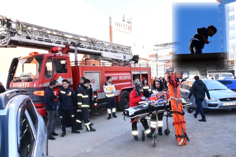 202 suç kaydı olan hükümlü çatıda namaz kılarak intihar girişiminde bulundu