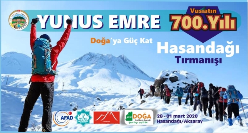 Yunus Emre Vuslatının 700. Yılı Dolayısıyla Hasandağı Tırmanışı Düzenleniyor 