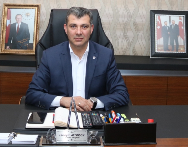 Ak Parti İl Başkanı Altınsoy Millet Olarak Bu Zor Günleri de Atlatacağız