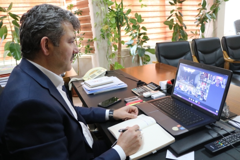 Ak Parti’de İl Başkanları Toplantısı Telekonferans Yöntemiyle Yapıldı
