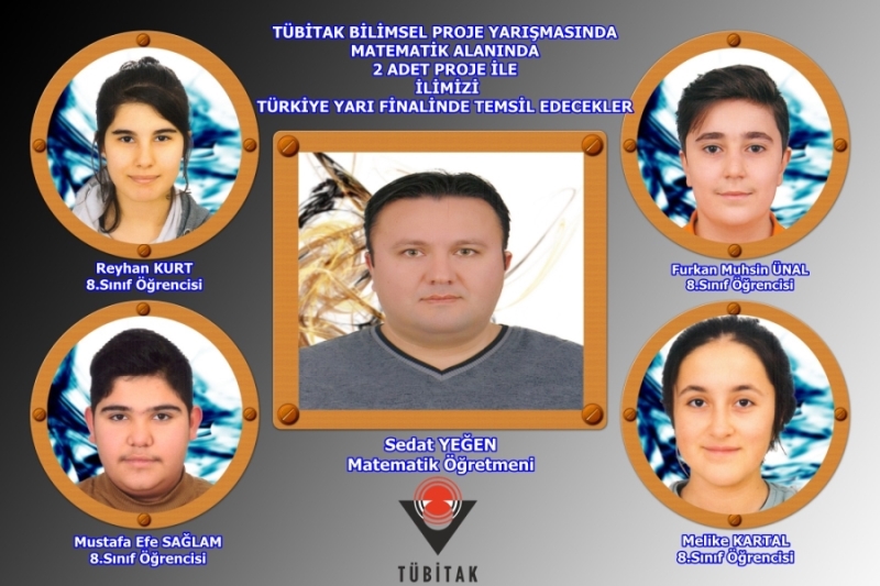 Sedat Yeğen ve öğrencileri Yarı Final ’de İlimizi Temsil Edecek.