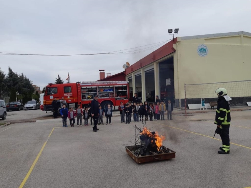 Aksaray İtfaiyesinden Gerçeği Aratmayan Tatbikat