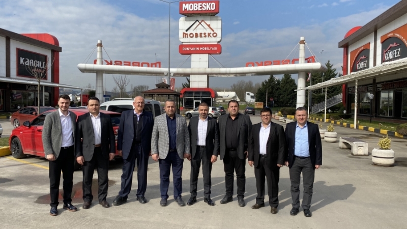 ATSO Heyeti mobilyacılar sitesi için MOBESKO’yu inceledi