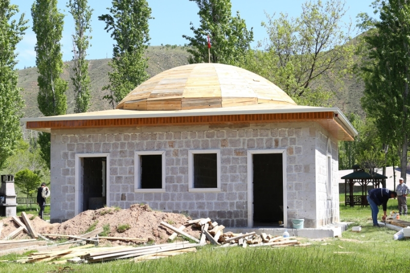 Kılıçaslan Parkı İçerisine Mescit Yapım Çalışması Devam Ediyor