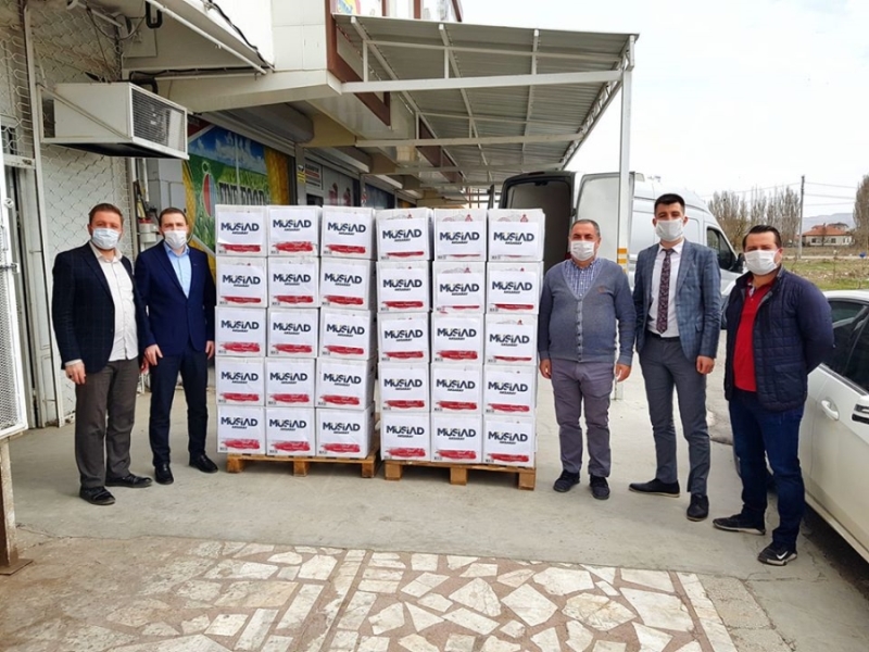 MÜSİAD Aksaray Yardımlara Devam Ediyor