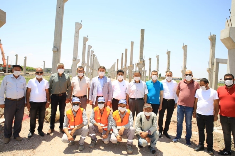 Aksaray Galericiler Sitesine Ek 56 İşyeri Temeli Atıldı 