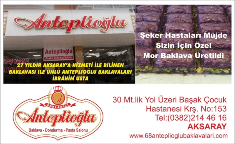 Mor Baklavanın Mucizeleri; Artık Aksaray