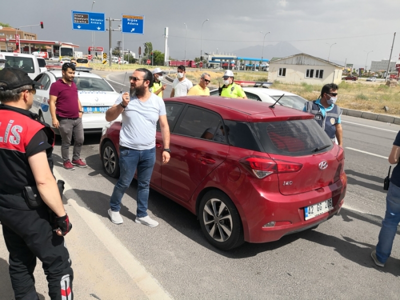 2 yaşındaki kızıyla film sahnelerini aratmayan kaçış kapanla son buldu