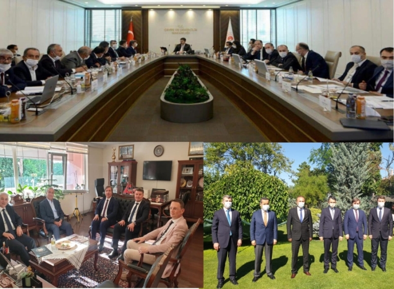 Aksaray Heyeti Ankara’da Temas ve Ziyaretlerini Sürdürdü