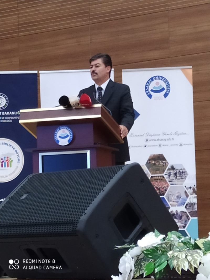 KOOPERATİFÇİLİK OTOBÜSÜ AKSARAY’DA