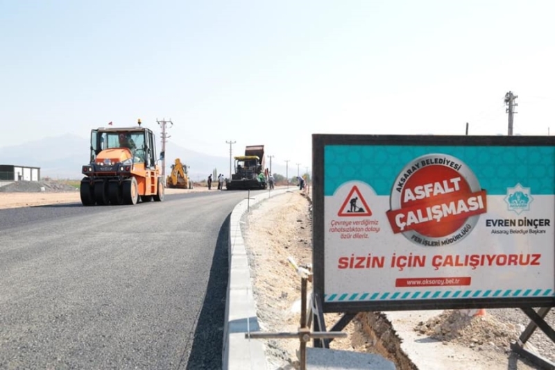 Hürriyet Yolu Sıcak Asfalta Kavuştu