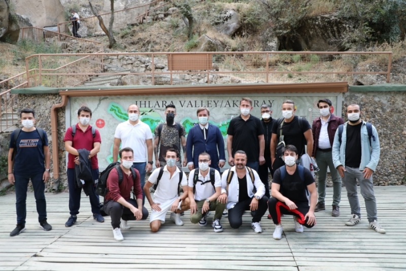 Aksaray’ın tabi güzelliklerine, 11 bin yıllık tarihi ve kültürüne hayran kaldılar