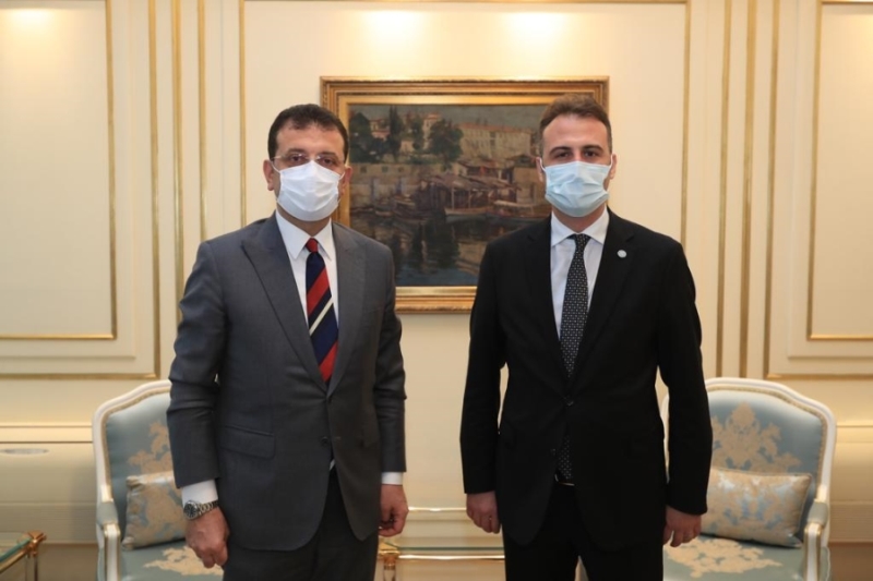 İYİ Parti Aksaray İl Başkanı Özhan Türemiş, İstanbul Büyükşehir Belediye Başkanı Ekrem İmamoğlu