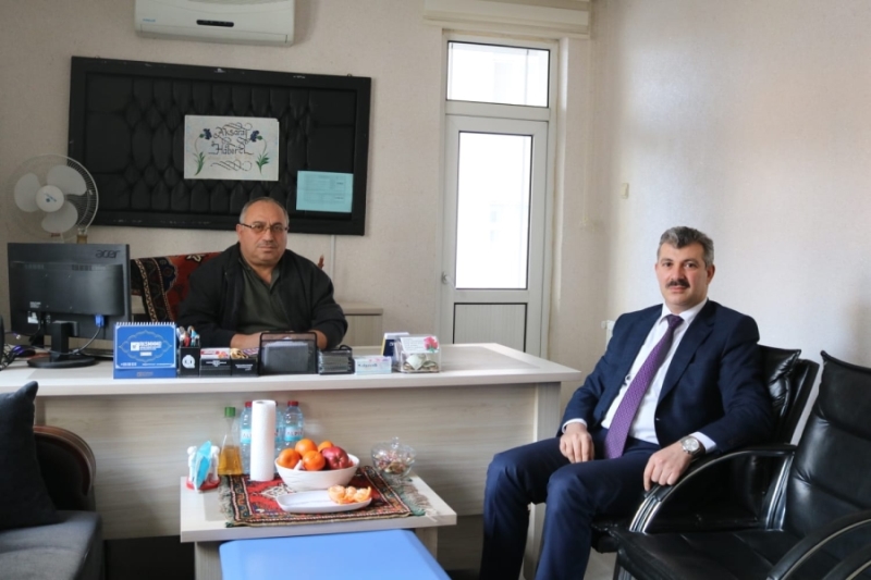 Ak Parti İl Başkanı Hüseyin Altınsoy Gazetemizi Ziyaret Etti.