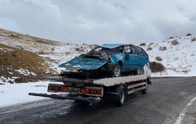 Niğde’de meydana gelen trafik kazasında 2 kişi öldü