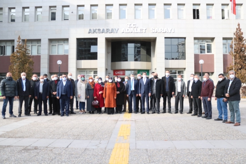 AK Parti Aksaray İl Teşkilatı Fikri Sağlar, Can Ataklı ve İlker Başbuğ hakkında suç duyurusunda bulundu