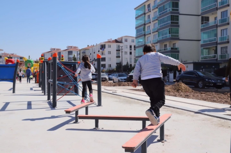 Birbirinden Eğlenceli Oyun Grupları İle Yeni Parklar Yoğun İlgi Görüyor