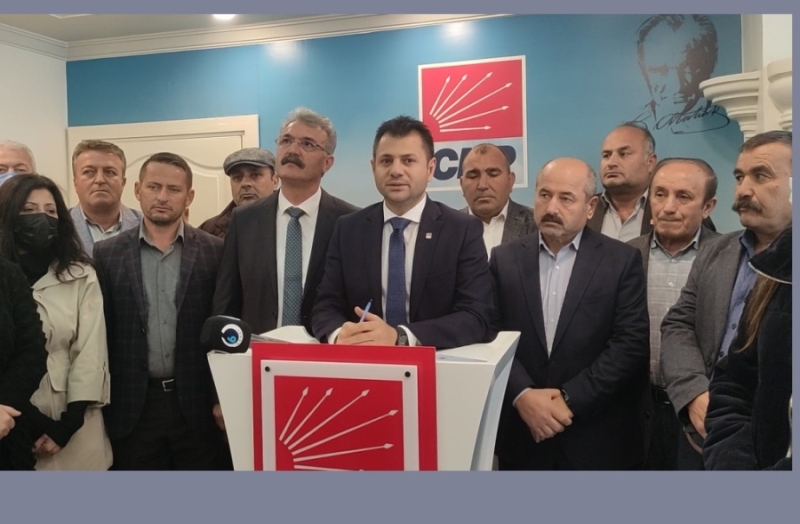 Ertürk CHP olarak belediye başkanımızın arkasında olduğumuzu beyan ediyoruz dedi
