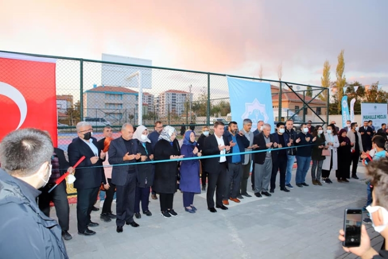 ŞİFAHANE MAHALLESİNDE PARK AÇILIŞI VE MAHALLE MECLİSİ YAPILDI