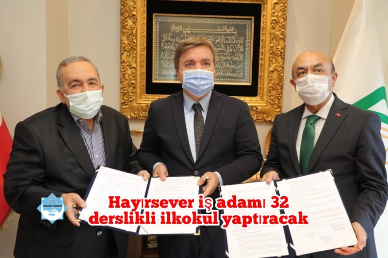 Aksaray’da hayırseverden eğitime anlamlı katkı 