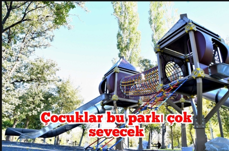 Kılıçarslan parkı oyun grupları yenilendi