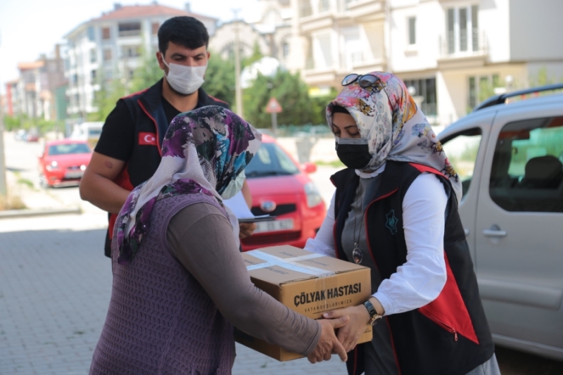 Aksaray Belediyesi’nin Çölyak Hastalarına Glutensiz Gıda Temini Devam Ediyor