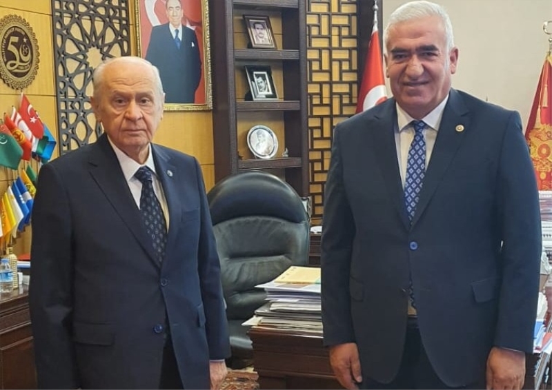 AKSARAY MİLLETVEKİLİ RAMAZAN KAŞLI’DAN MHP GENEL BAŞKANI DEVLET BAHÇELİ’YE ZİYARET!