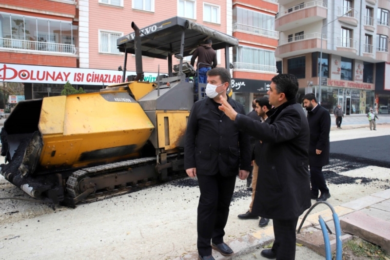 70-80 Km Uzunluğunda Altyapı ve 150 Bin Ton Sıcak Asfalt Çalışması Yapıldı