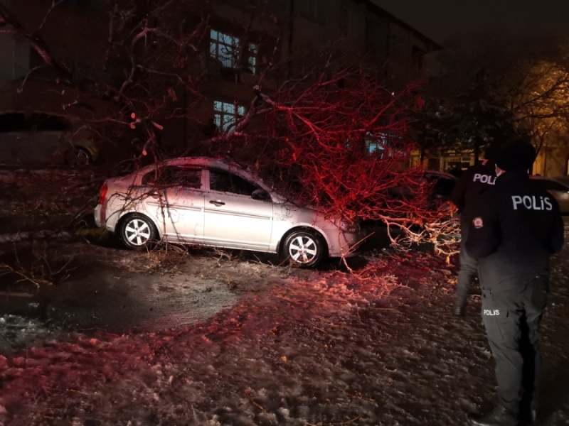 Kar yağışı Aksaray