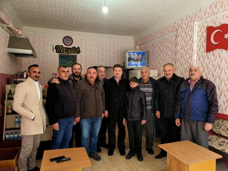 BAŞKAN DİNÇER, ESNAF ZİYARETLERİNE DEVAM EDİYOR