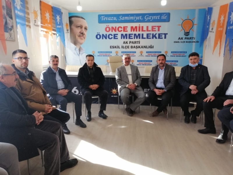Milletvekili Aydoğdu İle İl Başkanı Altınsoy’dan Eskilde Bir Dizi Ziyaret