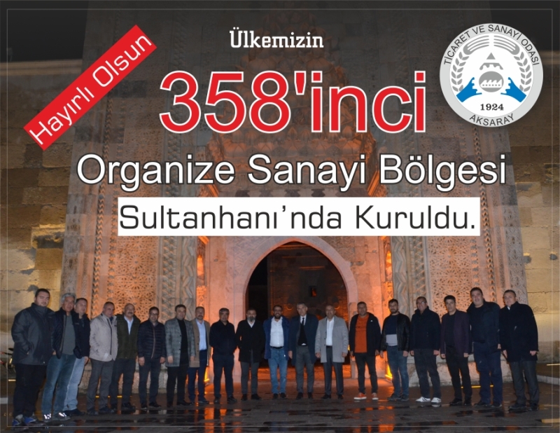 YENİ YILIN İLK MÜJDESİNİ ATSO BAŞKANI GÖKTAŞ VERDİ