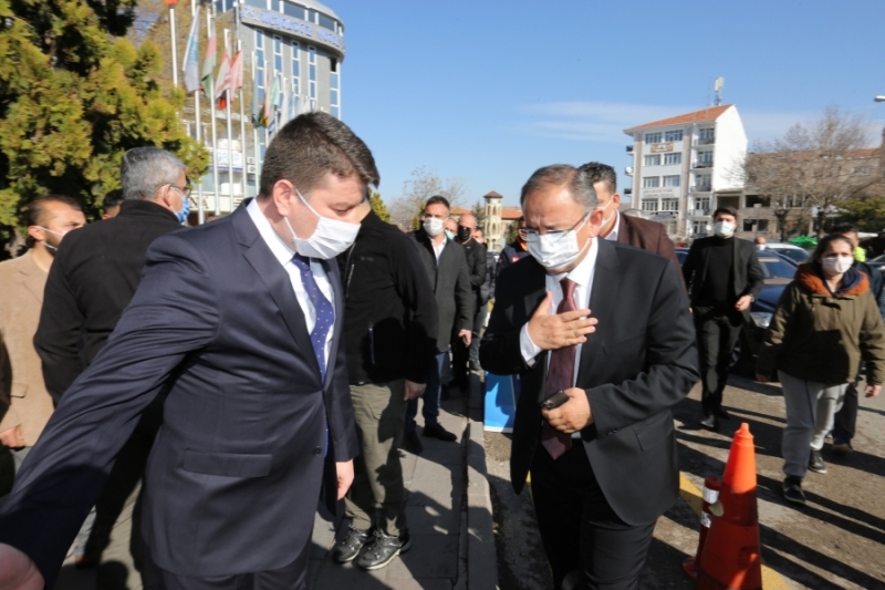 Özhaseki Aksaray’ın Hızla Geliştiğine Şahitlik Ediyoruz Dedi