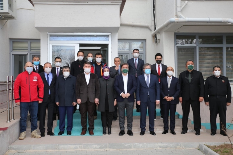 Belediye Başkanı Evren Dinçer Covid 19 Değerlendirme Toplatısına Katıldı
