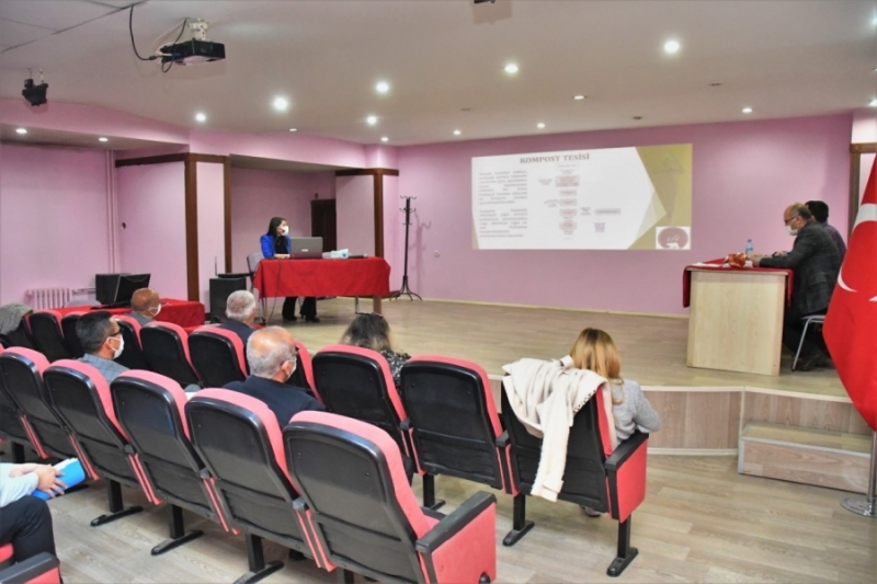 KATI ATIK DEPOLAMA TESİSİ İÇİN BİLGİLENDİRME KONFERANSI YAPILDI