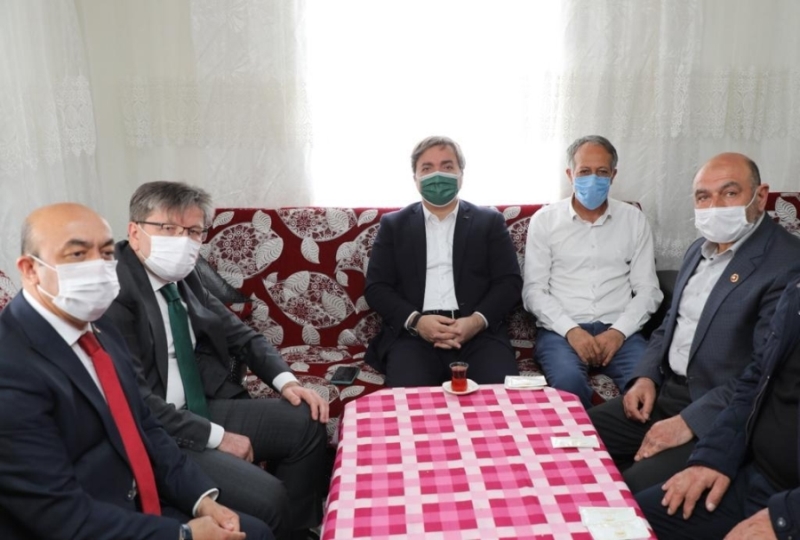 Vali Hamza Aydoğdu Çekiçler Köyü’nü ziyaret etti