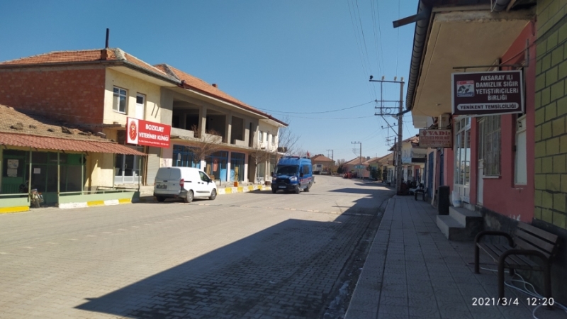 Karantinada olan yerler sessizliğe büründü