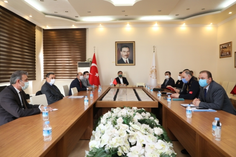 Aksaray’da Kovid-19 salgını ile mücadele etkin şekilde devam ediyor