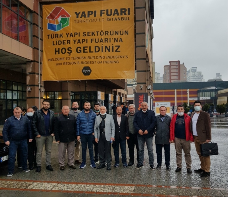 Aksaray Müteahhitler Birliği Üyeleri TÜYAP Yapı Fuarına Katıldı