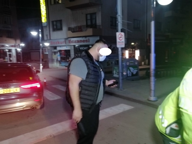 Kısıtlama Kurallarına Uymayan Sürücüye Ceza Yağdı