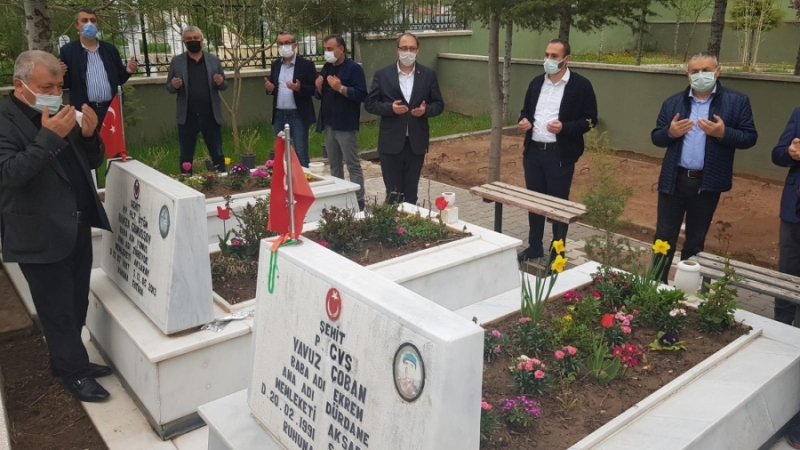 MHP AKSARAY TEŞKİLATINDAN ŞÜHEDAYA VEFA