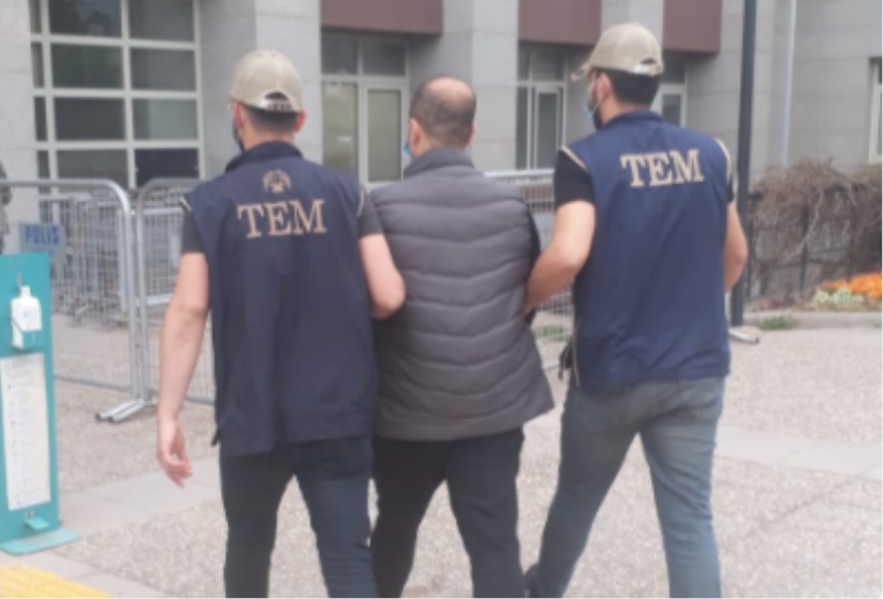 Hakkında 6 yıl 3 ay kesinleşmiş hapis cezası bulunan FETÖ örgütü mensubu 1 kişi yakalandı 