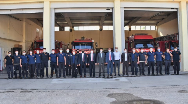BELEDİYE BAŞKANI EVREN DİNÇER PERSONELLER İLE BAYRAMLAŞT