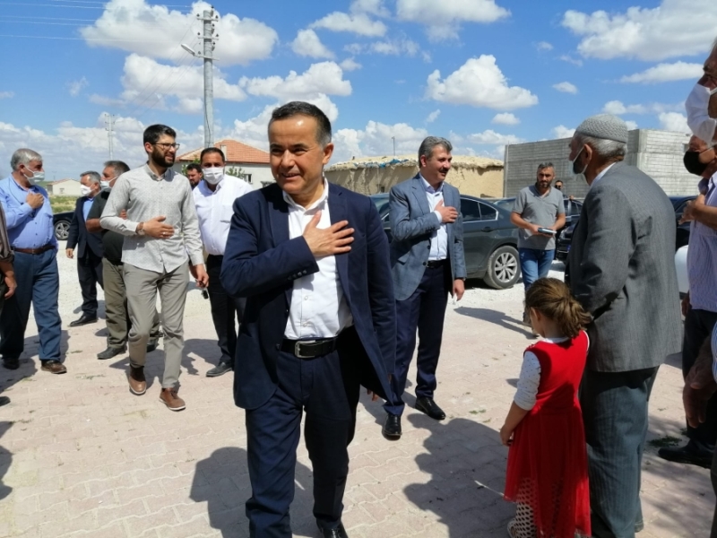 AK PARTİ KÖY ZİYARETLERİNE DEVAM EDİYOR