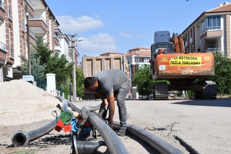 ASBEST BORU DEĞİŞİMİNDE HEDEFLENEN 108 KİLOMETRE’NİN 55 KİLOMETRESİ DEĞİŞTİRİLDİ 