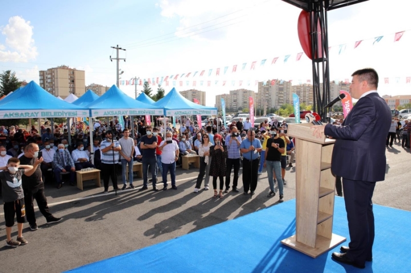 KAPALI SEMT PAZARI VE ÇOK AMAÇLI SOSYAL TESİS HİZMETE AÇILDI