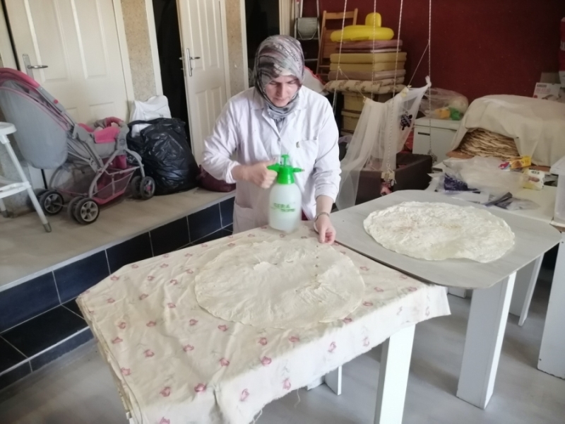 Aksaray’ın tescilli tatlısı İncelek’e yoğun talep