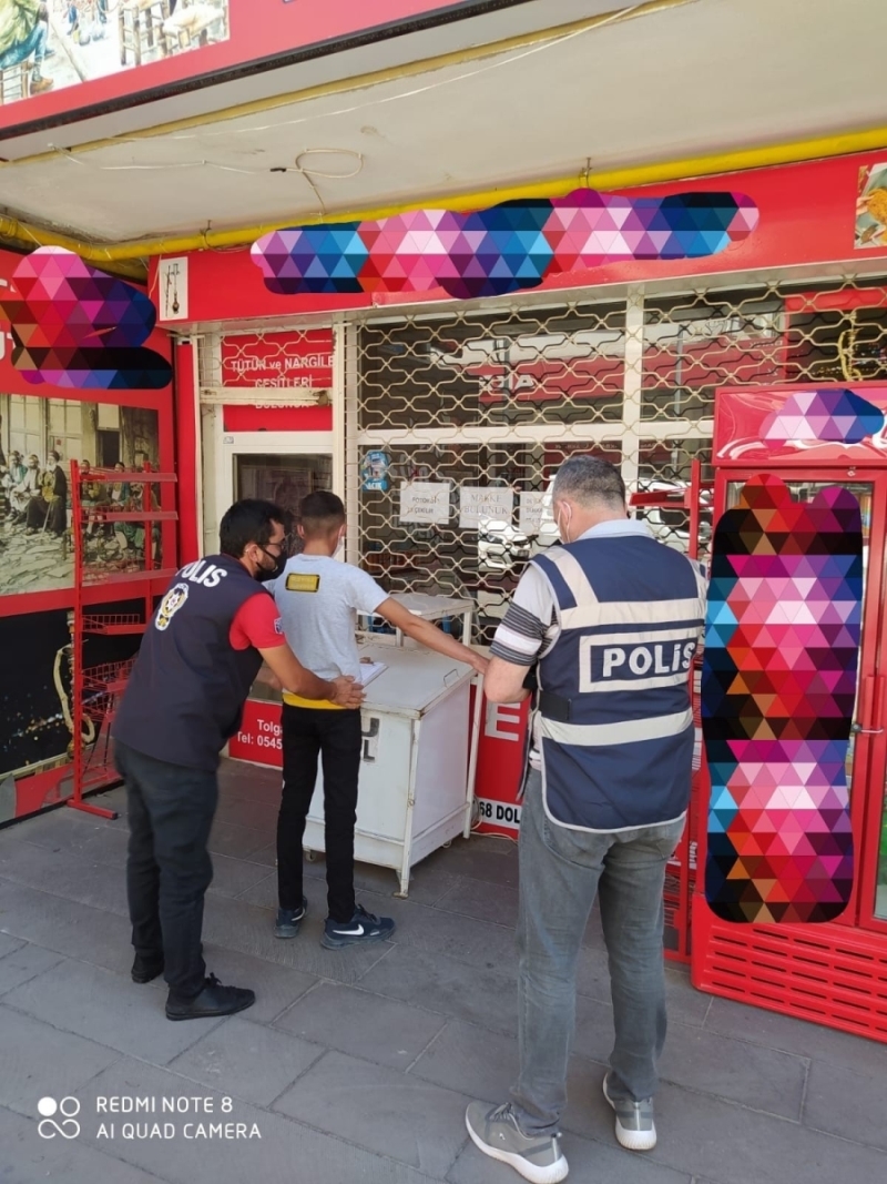 Tüm okulların etrafı halka açık yerler tek tek denetlendi
