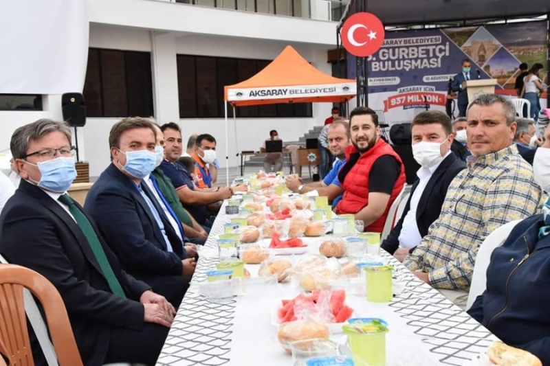 AKSARAY BELEDİYESİ 3. GURBETÇİ BULUŞMASI PROGRAMI YOĞUN İLGİ GÖRDÜ